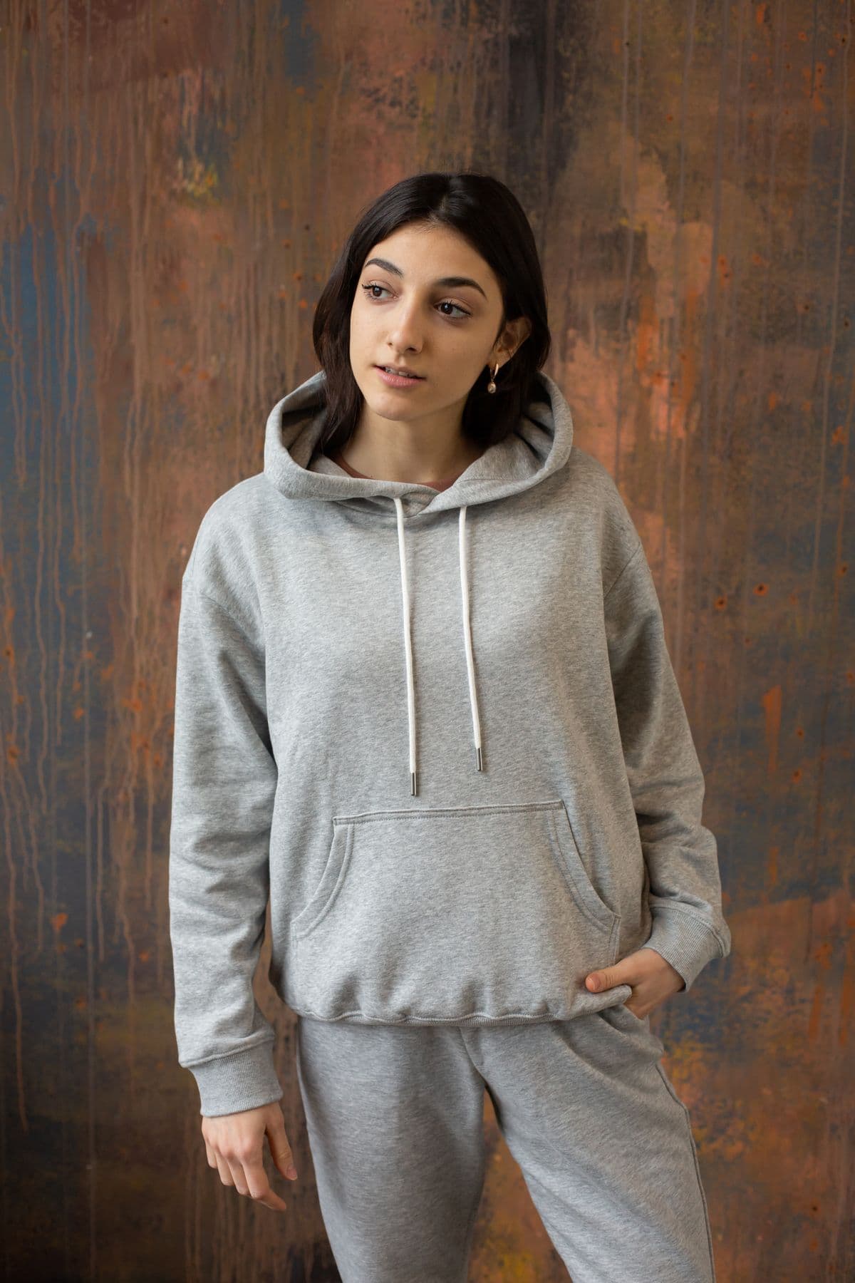 Relaxed Fit Tee — Stone